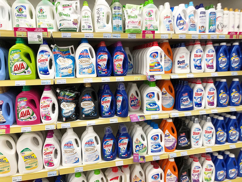 イタリアの各種洗剤や掃除道具を説明 伊単語一覧表つき イタリアに住んだネギ