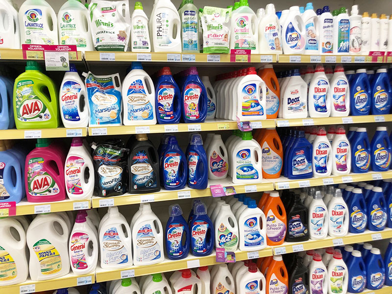 イタリアの各種洗剤や掃除道具を説明 伊単語一覧表つき イタリアに住んだネギ